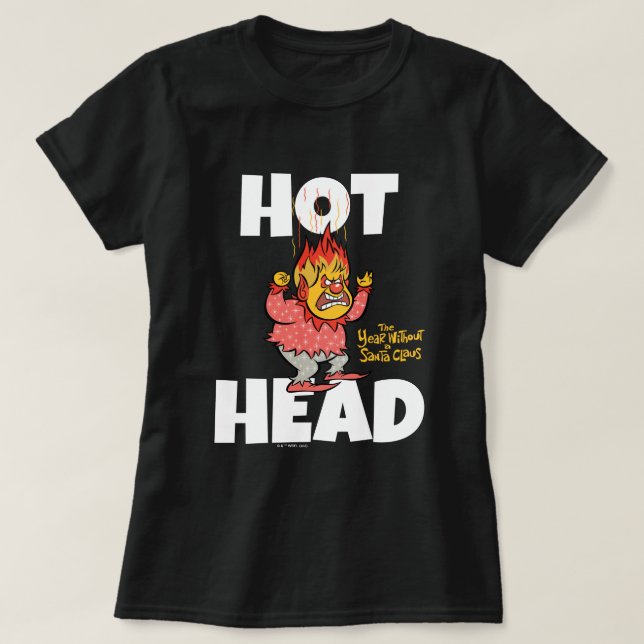 Heißer Miser Hot Head T-Shirt (Design vorne)