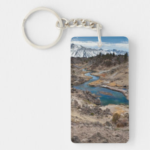 Heißer NebenflussGulch Schlüsselanhänger