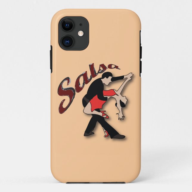 Heißer Salsa-Tanzen iPhone Fall Case-Mate iPhone Hülle (Rückseite)