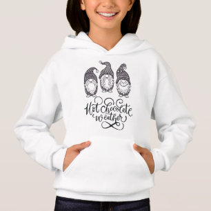 Heißer Schokoladen-Wetter Hoodie