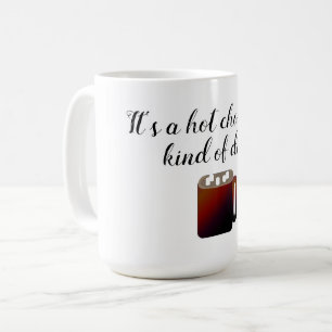 Heißer Schokoladentag Kaffeetasse
