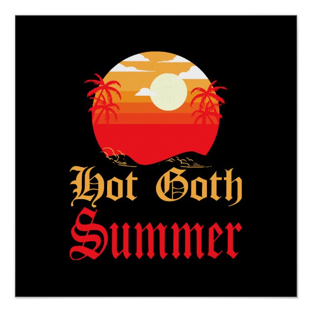 heißer Sommer Poster (Vorderseite)