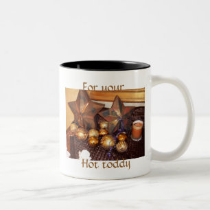 Heißer Toddy Zweifarbige Tasse