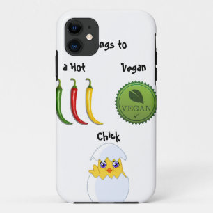 Heißer veganer Küken iPhone 5 Fall Case-Mate iPhone Hülle