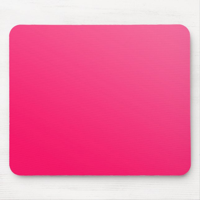 Heißes helles rosa Neonmousepad Mousepad (Vorne)
