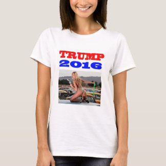 HEISSES MÄDCHEN DES TRUMPF-2016 T-Shirt