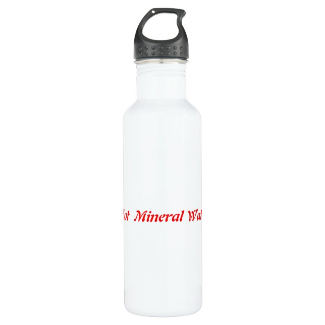 Heißes Mineralwasser botle Edelstahlflasche (Vorderseite)