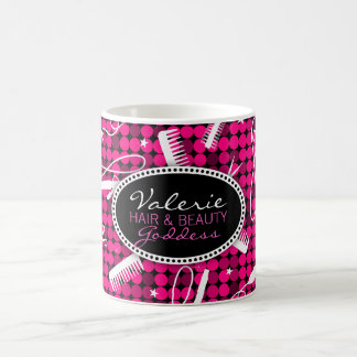 Heißes Rosa-bezauberndes kundenspezifisches Haar Tasse