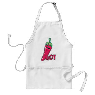 Heißes Rosa-Chili-Pfeffer Schürze