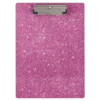 Heißes Rosa-Glitzer-Glitzern Klemmbrett