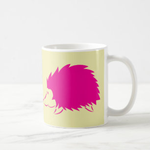 Heißes Rosa-Igel Tasse