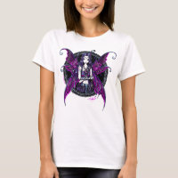Heißes Rosafeenhaftes Babydoll-T-Shirt "Zoe"