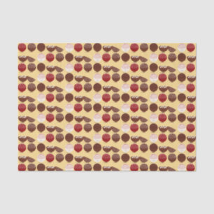 Heißes Schokoladenfutter Seidenpapier