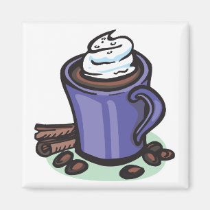 heißes Schokoladenkakao Magnet