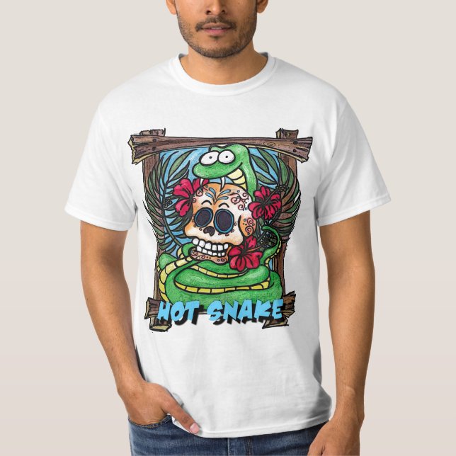 HEISSES SNAKE2poster T-Shirt (Vorderseite)