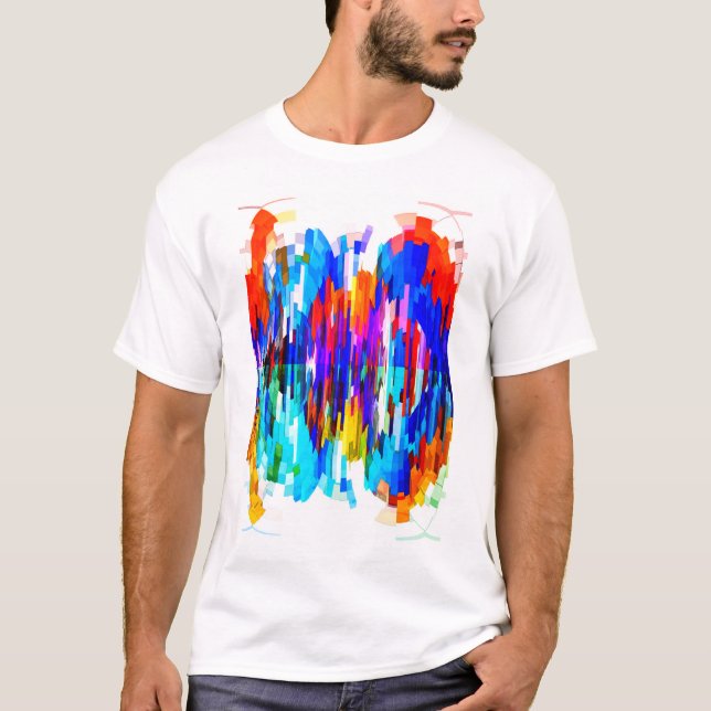 Heisses Stadtleben trendige Mode T-Shirt (Vorderseite)