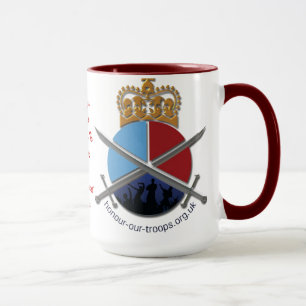 HEISSES Wecker-Tassen-Rot Tasse