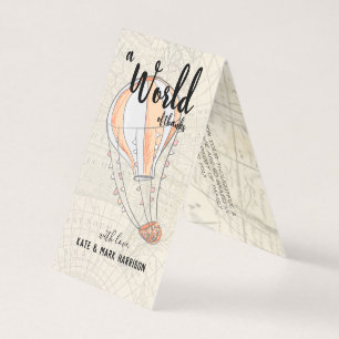 Heißluft-Ballon-Babyparty   danken Ihnen zu merken