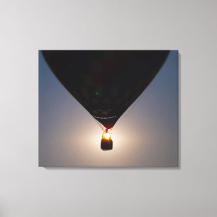 Heißluft-Ballon, BallonFest, Olathe, Kansas, Sun Leinwanddruck