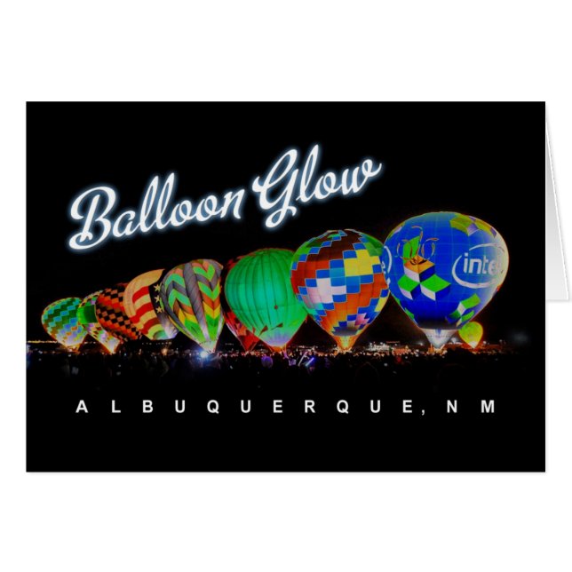 Heißluft-Ballon-Glühen Albuquerque, Nanometer (Vorderseite (Horizontal))