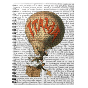 Heißluft-Ballon Italiens Notizblock