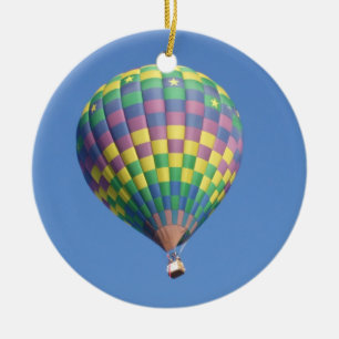 Heißluft-Ballon Keramik Ornament