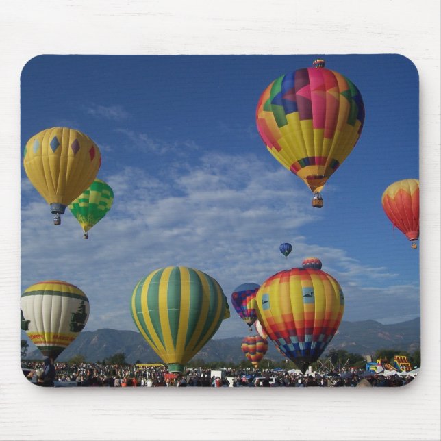 Heißluft-Ballon Mousepad (Vorne)