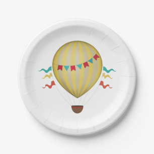 Heißluft-Ballon Pappteller
