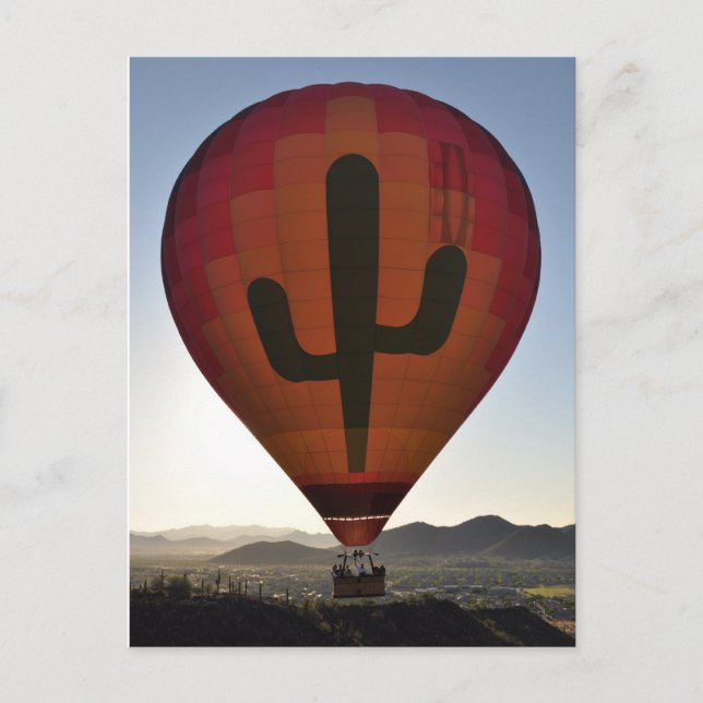 Heißluft-Ballon-Reihe 2009 Postkarte (Vorderseite)