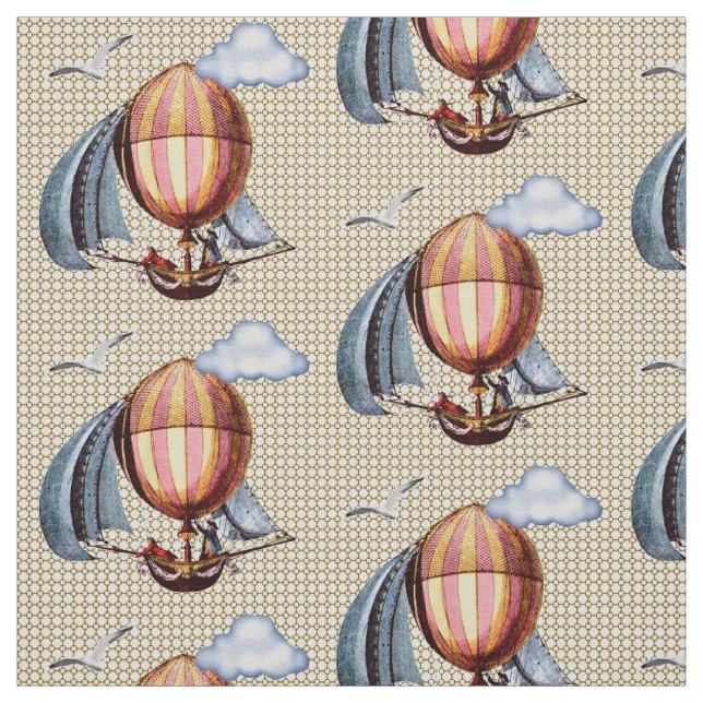 Heißluft-Ballon Stoff (Muster)