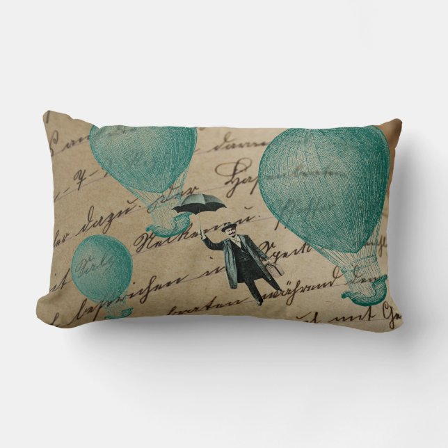 Heißluft steigt lendenkissen (Vorderseite)