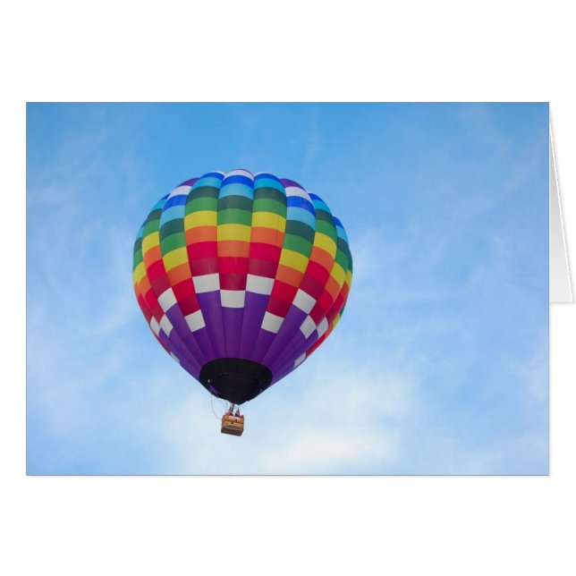 Heißluftballon (Vorderseite (Horizontal))
