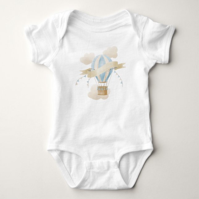 Heißluftballon 1-Piece Baby Strampler (Vorderseite)