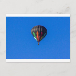 Heißluftballon 1 postkarte