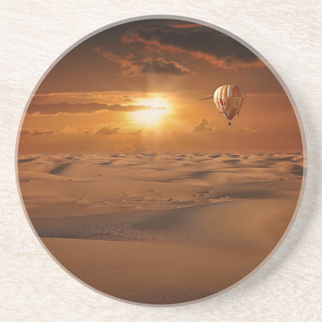 Heißluftballon-797 Untersetzer (Vorne)