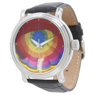 Heißluftballon Armbanduhr