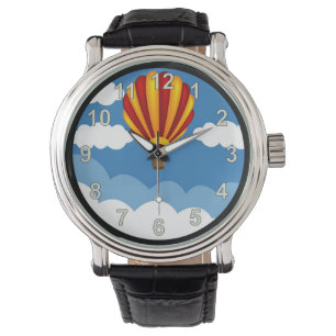 Heißluftballon Armbanduhr