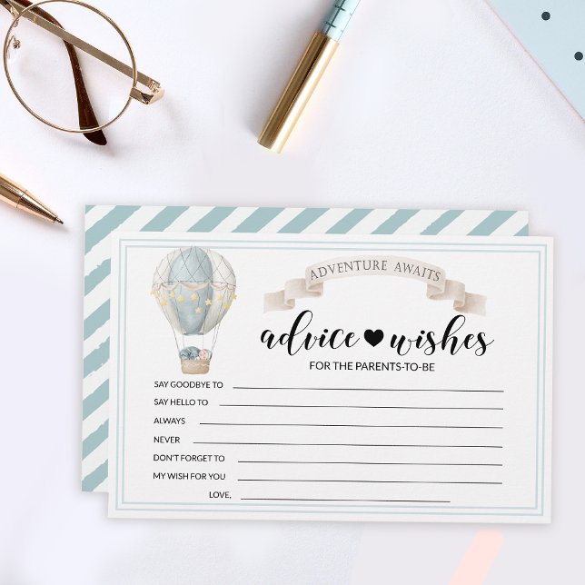 Heißluftballon Babydusche Beratung Wünsche Karten (Von Creator hochgeladen)