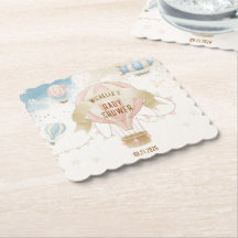 Heißluftballon Babydusche