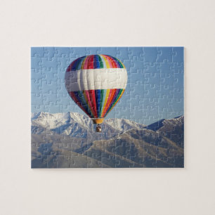 Heißluftballon bei Methven, Canterbury Puzzle