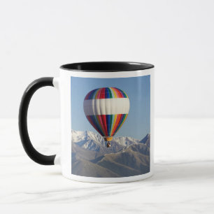 Heißluftballon bei Methven, Canterbury Tasse