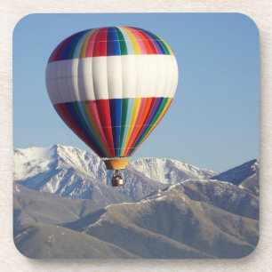 Heißluftballon bei Methven, Canterbury Untersetzer