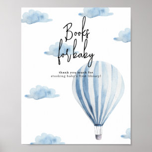Heißluftballon - Bücher für das Baby Poster