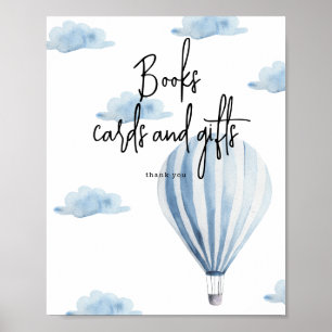 Heißluftballon - Bücher Karten und Geschenke Poster