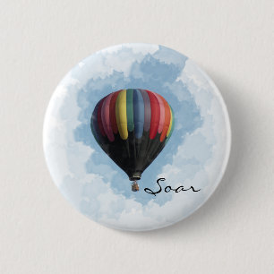 Heißluftballon Button