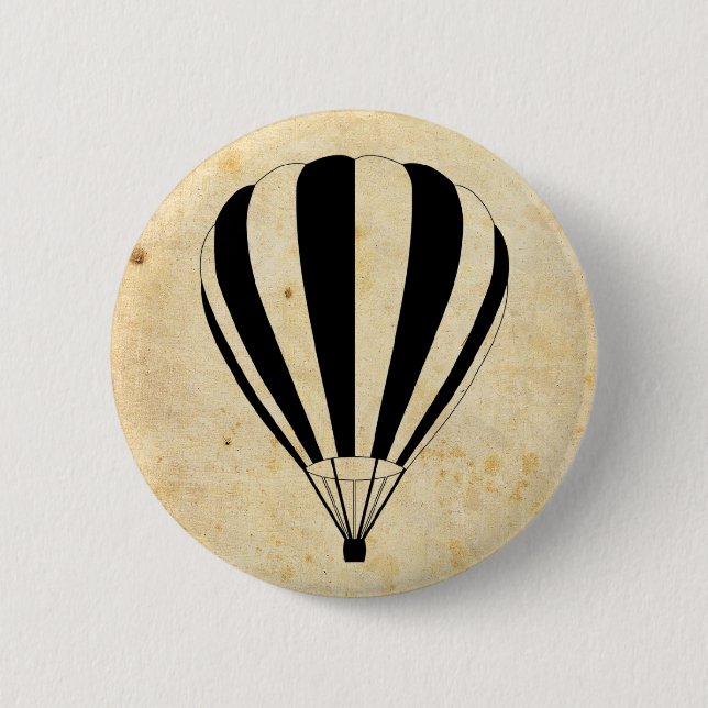 Heißluftballon Button (Vorderseite)