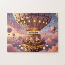 Heißluftballon-Café Whimsical Sky Restaurant Puzzle