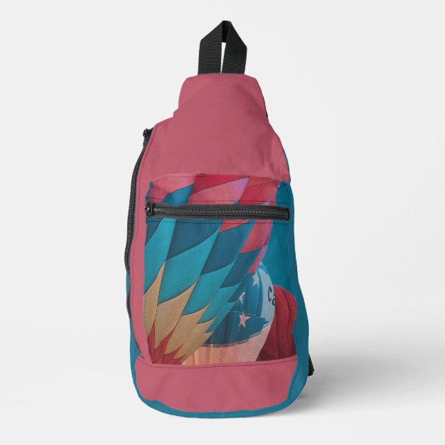 Heißluftballon  crossbody bag (Vorderseite)
