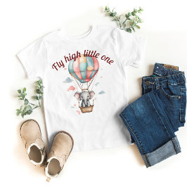 Heißluftballon Elephant Baby T-shirt