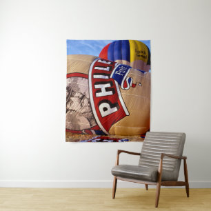 Heißluftballon Fiesta. Wandteppich